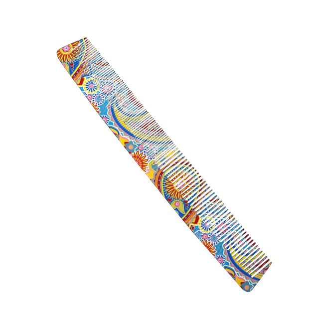 Peine de peinado duradero, lavable, desenredante, antiestático, reutilizable, cepillo de ABS para salón. peine de doble cara