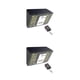 thumbnail image 4 of Monstrate Garden Solar Fence Light Pathway Stairs Outdoor Park with Step Night Yard Wall Control Remote Lamp Lighting Mounted 2piezas, 4 of 6