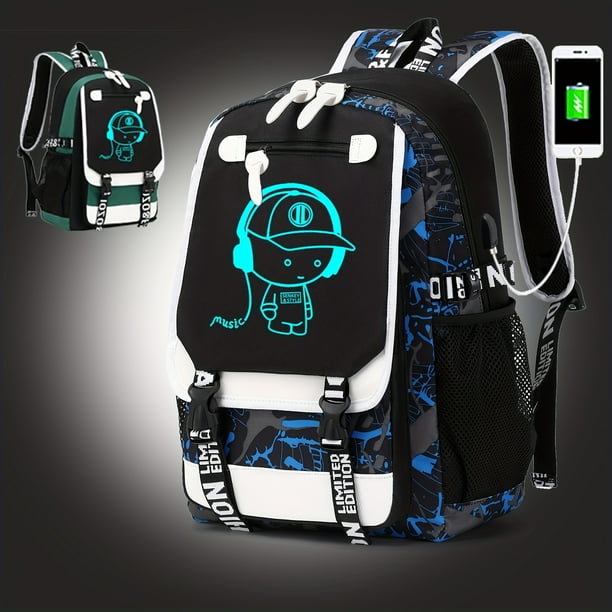 Mochila Para Hombre, Mochila De Viaje De Gran Tamaño De 50 L Con Puerto De Carga USB, Mochila Escolar De Negocios Compatible Con TSA Para Computadora Portátil De 17", Color Negro Zhivalor