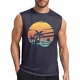 thumbnail image 4 of Tank Tops Men White Lightweight Quick Dry Moisture-Wicking Workout Tank Top Gym Muscle Tee Sleeveless Big and Tall Comfy Casual Summer Beach T Shirts, 4 of 4
