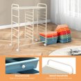 thumbnail image 5 of 15 Drawer Rolling Storage Cart, Drawer Organizer with Wheels, Scrapbook Paper Office School Organizer,Deep Multicolor, 5 of 7