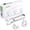 White, variant on BESTEK Universal Travel Adapter 220V to 110V Voltage Converter 250W, International Power Adapter with 4 USB-C & USB Ports and 3 AC Outlets, UK/AU/EU/US Worldwide Plug for Laptop Shaver Phone