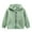 Light Green, variant on Tiijoy Toddler Girls Hoodie Solid Color Hooded Sweatshirt Long Sleeve Jacket, Sizes 2-3
