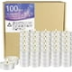 thumbnail image 2 of Velas Tea Lights, 100 unidades, blancas, sin perfume, 4 horas de duración de combustión, 2 of 5