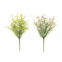 Melrose International LLC Yarrow Bush (Set of 2) 21"H Plastic