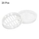 thumbnail image 3 of Uxcell 20Pcs 60mm/2.4in Air Vents Round Soffit Vents, Cubierta de ventilación de soffit blanca para baño, 3 of 5