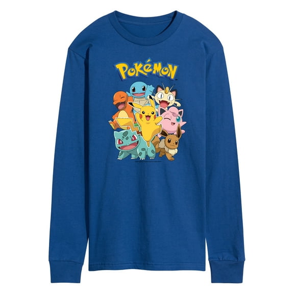 Pokémon - Pokémon Character Group - Men's Long Sleeve T-Shirt