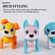 thumbnail image 4 of Vogacara Perro Juguete Niños Mascota Inteligente Robot Cachorro Gesto Sensor Obstáculo Evitación Robot Perro, Rosa Videojuegos portátiles amarillo Vogacara FN000051-02B, 4 of 6