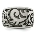 thumbnail image 4 of Edward Mirell Titanium Casted Design Signet Ring, 4 of 6