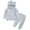 Grey, variant on Winter Baby Boy Clothes Boys Autumn Cute Long Sleeve Elastic Waist 6 12 18 24 Months Everyday Outfit Set 2PCS