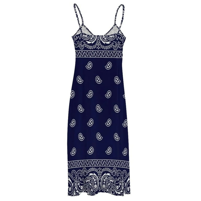 Blue bandana wedding dress hotsell