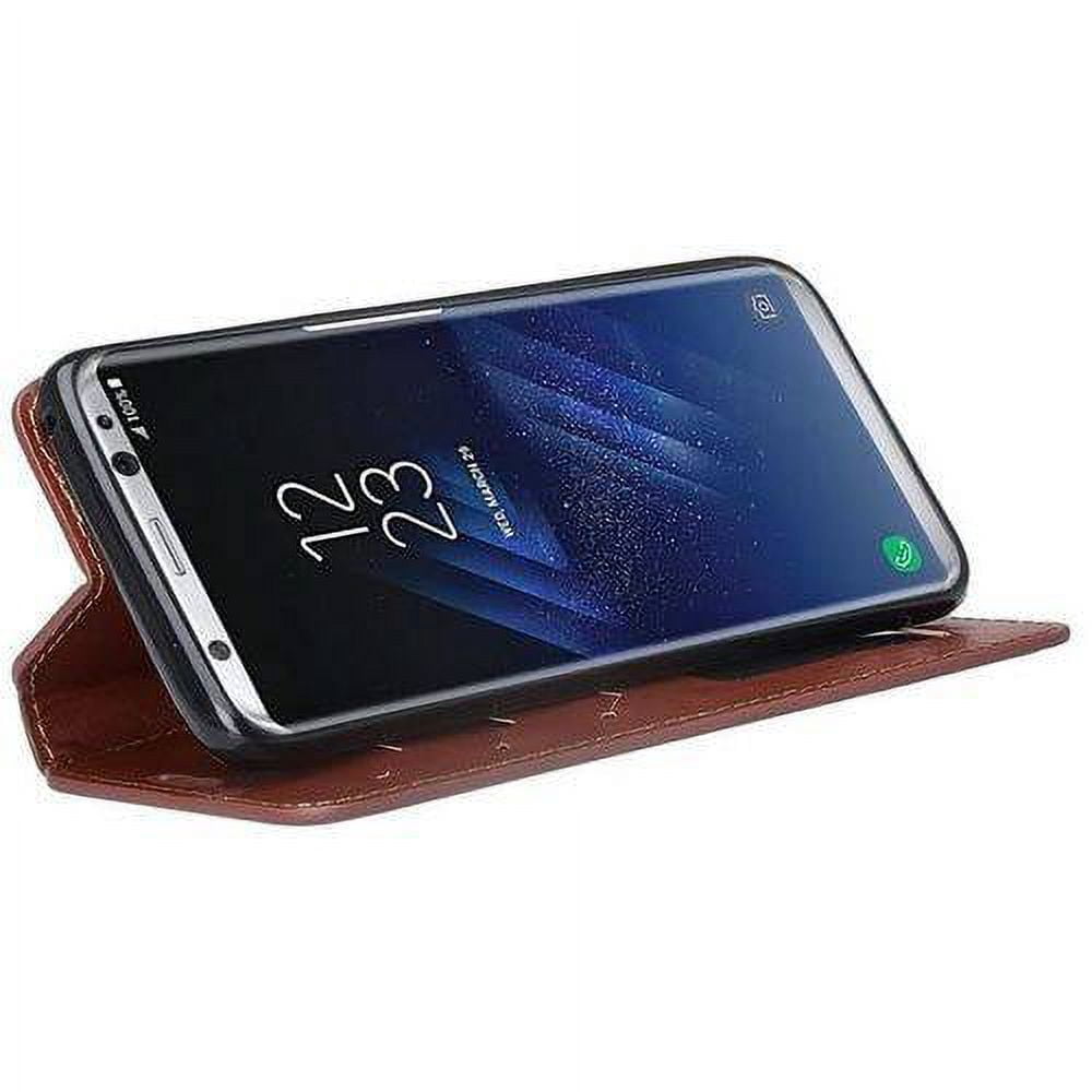 Protective Wallet Stand Case for Samsung Galaxy s8 Plus Perfect Fit