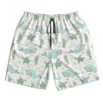 thumbnail image 5 of Goofa Whale And Turtle Printed Mens Swim Trunks Summer Quick Dry Short Beach Swimwear Bathing Suits-Small, 5 of 9