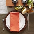 thumbnail image 3 of DII Solid Napkin Set Collection, 20x20, Pumpkin Spice, 6 Piece, 3 of 8
