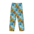thumbnail image 5 of Xecao Sunflowers Men's Straight Lounge Pajama Pants: The Ultimate in Comfortable Sleepwear, 5 of 9