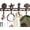 Rust Brown, variant on Comfify Rust Brown Seashell Cast Iron Wall Hook Rack – 4 Hooks, 13.5"