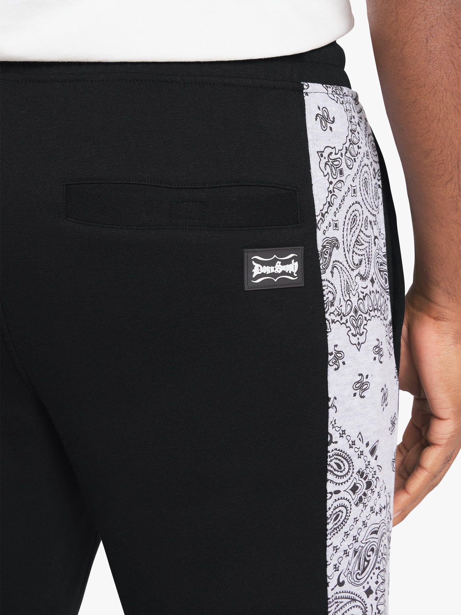 Dogg Supply by Snoop Dogg All-Gender Men's and Women's Bandana Print Fleece Joggers, Sizes XS-3XL