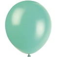 thumbnail image 1 of 12" Latex Sea Foam Aqua Balloons, 10ct, 1 of 2