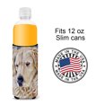 thumbnail image 4 of Carolines Treasures 7382MUK Golden Retriver Contemplation Ultra Hugger for slim cans Slim Can multicolor, 4 of 6
