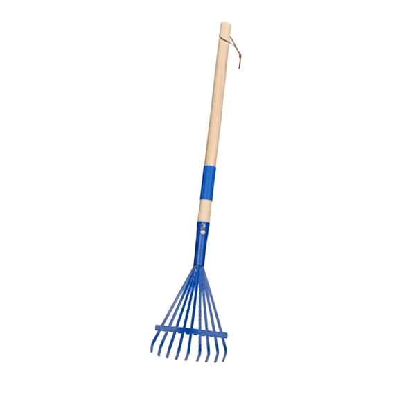 YWIYIUD 1PC Rakes with Hardwood Handle, Plastic Rake for Leaves, 27inch Garden Tool Set for Cleaning Activities, Wood Handle Rake Farming Home Garden Tool Accessories for Shrub Flower Beds Yard