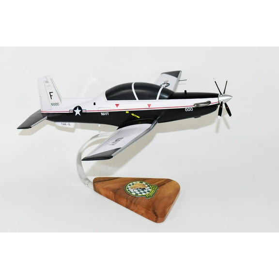 Beechcraft® T-6 Texan II, VT-10 Wildcats, 16", Mahogany Scale Model