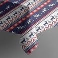 thumbnail image 3 of Dark Blue Christmas Reindeer and Donkey Rectangle Tablecloth 60"x84",Waterproof Polyester Rectangle Table Cloth, Wipeable Spillproof Polyester Tablecloth for Dining, Camping, Indoor and Outdoor, 3 of 5