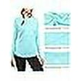 thumbnail image 5 of Womens Long Sleeve UPF 50+ UV Sun Protection Shirts Rash Guard Swim T-Shirt Quick Dry for Outdoor Hiking, 5 of 5
