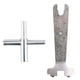 thumbnail image 1 of Herramienta de reparación de radio bidireccional X-Key Wrench para Kenwood Motorola GP328 GP88 GP300 BaoFeng UV-5R 888S HYT Walkie Talkie Noticed TX0578-00, 1 of 2