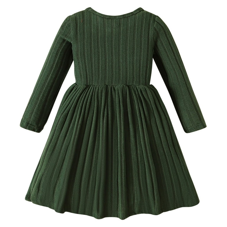 toddler long sleeve dresses Monica + Andy Christmas Long Sleeve Tulle Dress In Cookie Sheet (3T)