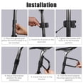 thumbnail image 5 of Black Compact U-Lock antirotation deadbolt for security and durability on the length of your stop and location, 5 of 5