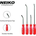 thumbnail image 4 of Neiko 20758A Spoon Tip Seal Remover Set, 4 Piece | O-Ring Removal | Non-Marring, 4 of 4