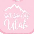 thumbnail image 4 of Inktastic Salt Lake City Utah Boys or Girls Baby Bib, 4 of 4