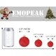 thumbnail image 4 of 24 mini bolas de Navidad, pequeñas bolas de Navidad irrompibles para árbol de Navidad (azul) solo un cubo Rojo Verde MX-0127225FYD, 4 of 5