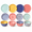 Assorted Colors-Service for 4 (12 Pcs), variant on Ceramic Plates And Sets 12 Pieces Dinnerware For 4 Scratch Resistant Dish Set Dishwasher &wave Safe Dopamine
