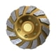 thumbnail image 1 of 100mm Steel Grinding Disc High Strength Industrial Metal Sanding Wheel for Marble Stone Concrete, 1 of 5