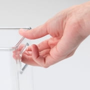 iDesign Clear BPA-Free Plastic Pantry and Kitchen Storage Organizer Bin - 10” x 4” x 6” - 71630M4