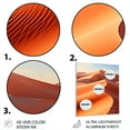 thumbnail image 3 of Designart "Sandscape of the Desert I" Desert Metal Wall Art, 3 of 5