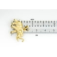 thumbnail image 4 of 14k Yellow Gold Elephant Open Back Pendant Charm, 4 of 6