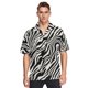 thumbnail image 3 of Camisa hawaiana de playa para hombre, con estampado 3D, holgada, de manga corta, con botones, informal, de talla grande, 3 of 5