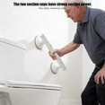 thumbnail image 2 of Modifiable Bathroom Safety Handle For Elderly Pregnancy Not Slip Shower Assist Club Suction Handle Unequipped Installation Smooth Exteriors Multicolor, 2 of 4