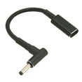 thumbnail image 1 of Adaptador USB C A DC, Chip de eMark dual de PD USB C Hurbra A 4.0x1.7 mm DC Adaptador Masculino Convertidor de Carga de 100W ParaJar, 1 of 7