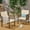 Grey+Cream, variant on Acacia Wood Frame + Water Resistant Cushions / Outdoor Seating for Tropical Feel