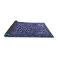 thumbnail image 2 of Ahgly Company Indoor Square Persian Blue Traditional Area Rugs, 4' Square, 2 of 4
