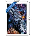 thumbnail image 2 of Star Wars: Global Art - Millennium Falcon Wall Poster, 14.725" x 22.375" Framed, 2 of 5