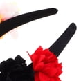 thumbnail image 2 of Diadema de mariposa con flores de carnaval, accesorio floral para festivales, disfraz de Halloween, elegante decoración para el cabello para mujeres, 2 of 7