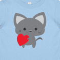 thumbnail image 4 of Inktastic Heart Cat Boys or Girls Baby T-Shirt, 4 of 5