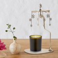 thumbnail image 1 of Portavelas giratorio Macarena Candelabro acero inoxidable Centro de mesa, 1 of 8