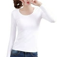 thumbnail image 5 of Women's Micro Waffle Premium Thermal Underwear Tee Shirt, 5 of 8