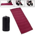 thumbnail image 1 of Ruiboury Soft Fleece Sleeping Bag Liner Business Thermal Camping Blanket Backpacking Deep Red 180 x 80cm 2Set, 1 of 6