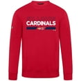thumbnail image 2 of Men's Levelwear Red St. Louis Cardinals City Connect Zane No Hitter Pullover Sweatshirt, 2 of 3